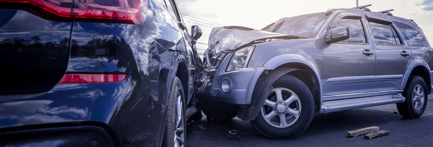 Accident avec une voiture de location